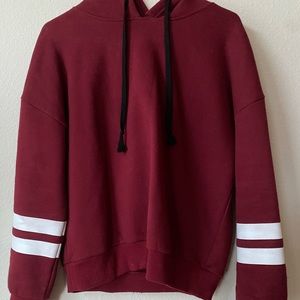 Medium Women’s Hoodie in Burgundy
